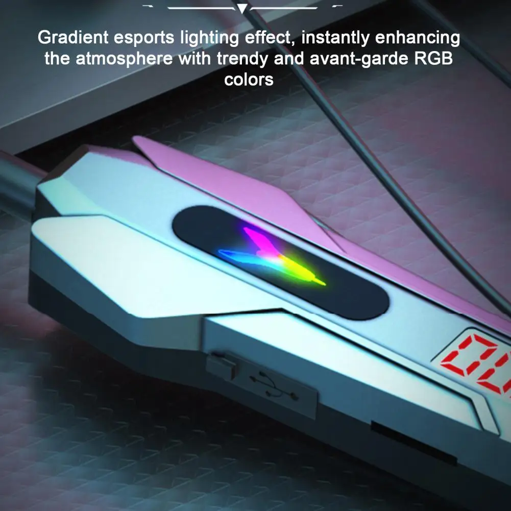 Игровые наушники, совместимые с Bluetooth, беспроводные наушники с шейным ободом, наушники с Rgb стабильной низкой задержкой, водонепроницаемые