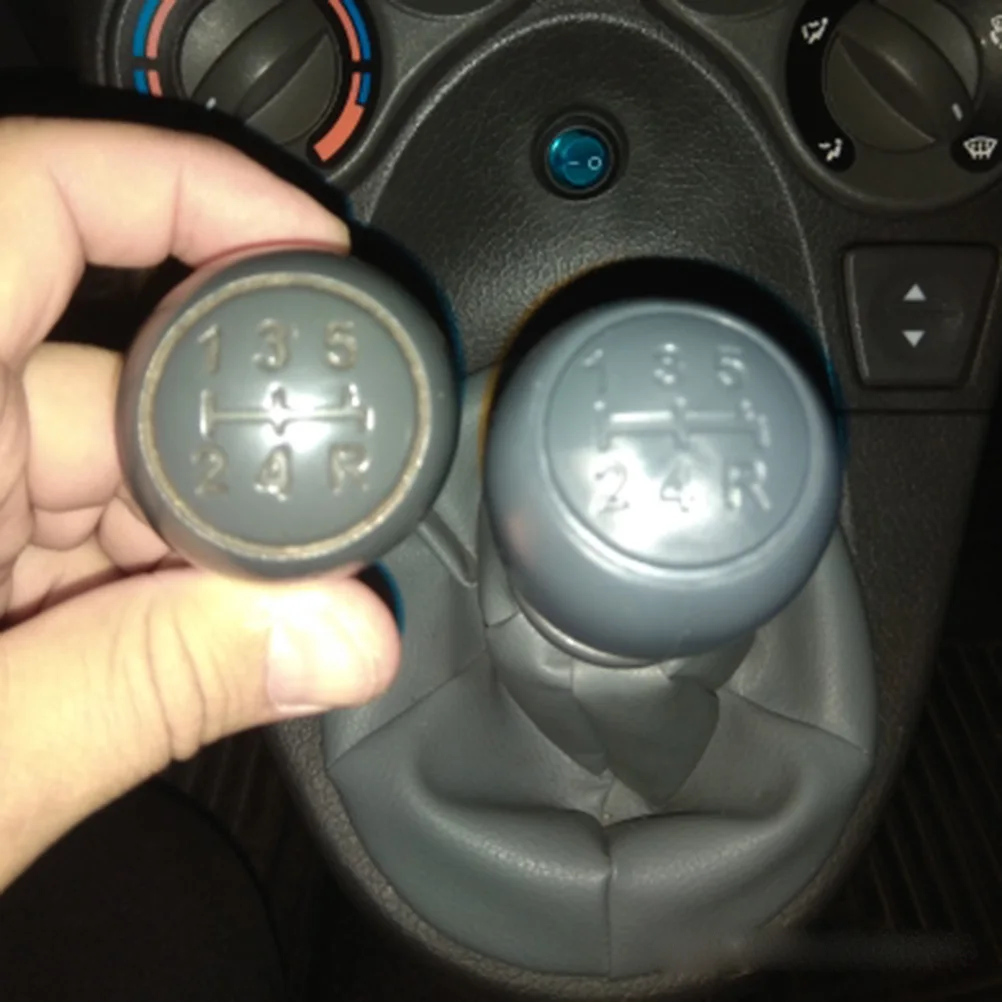 5 Speed Car Gear Shift Knob Lever Pen Stick Gaitor Boot Dust Cover For Fiat 500 500c 2007-2013 /Panda 2003-2012