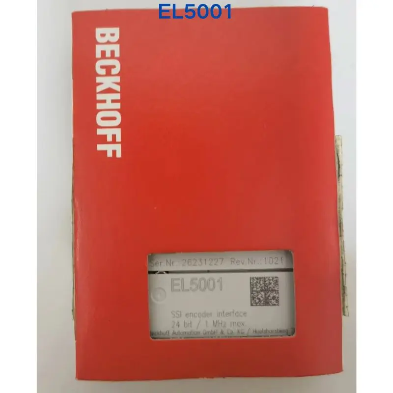 

New Beckhoff module EL5001