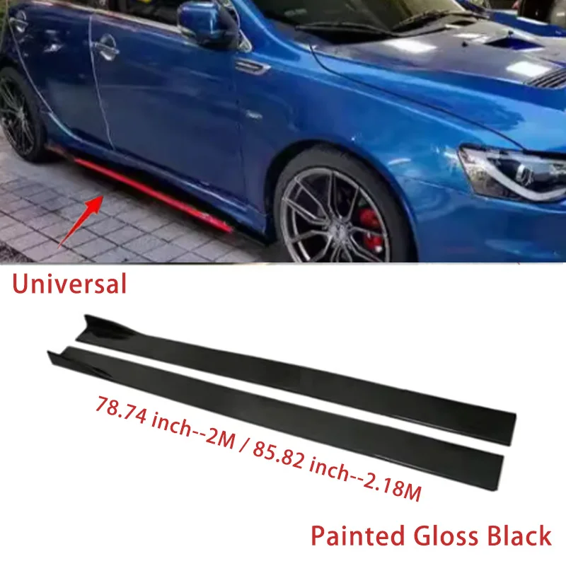 

Universal Car Side Skirt 8 Pcs Winglet Splitters Lip Side Spoiler For Alfa Romeo For Bentley For Haval For VW For DS For KIA