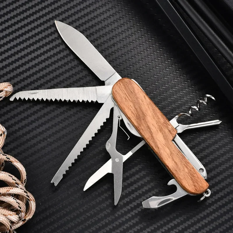 Hot Sale Multifunctional  Knife EDC Multi-tool Portable Folding Pocket Knife Cutter Army Survival Gadgets Camping Equipment