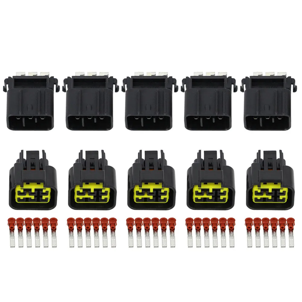 6 Pin plastic parts car connector  motorcycle connector with terminal plug DJ70620-2.3-11 / 21  6P