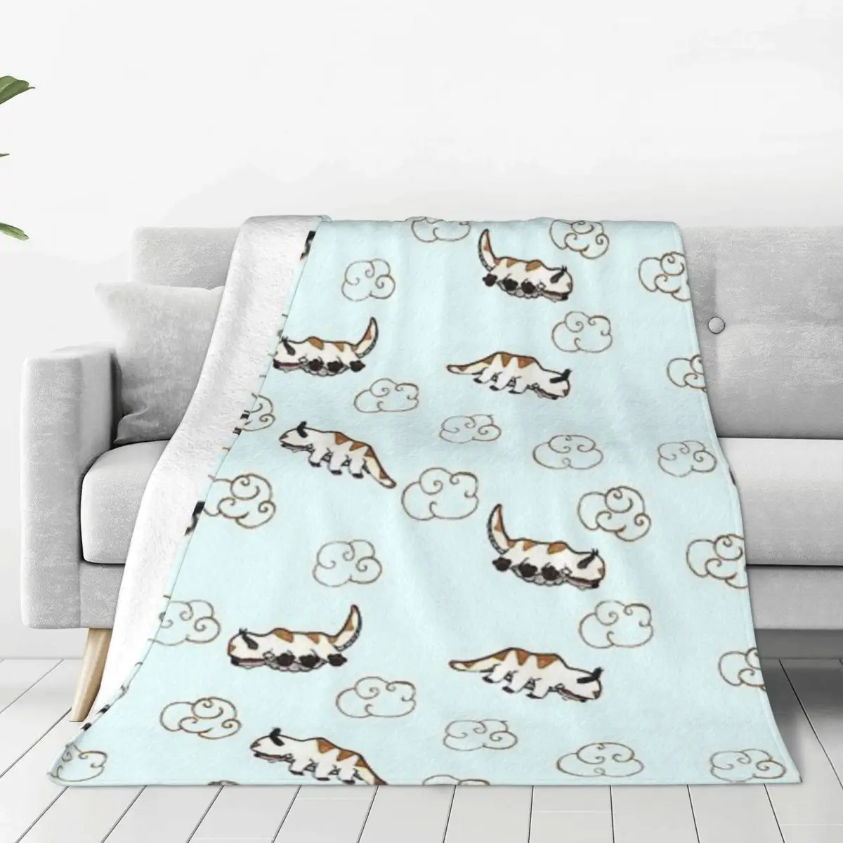 Happy Appa blankets Warm Flange blankets Soft and comfortable blanket picnic blanket birthday gift