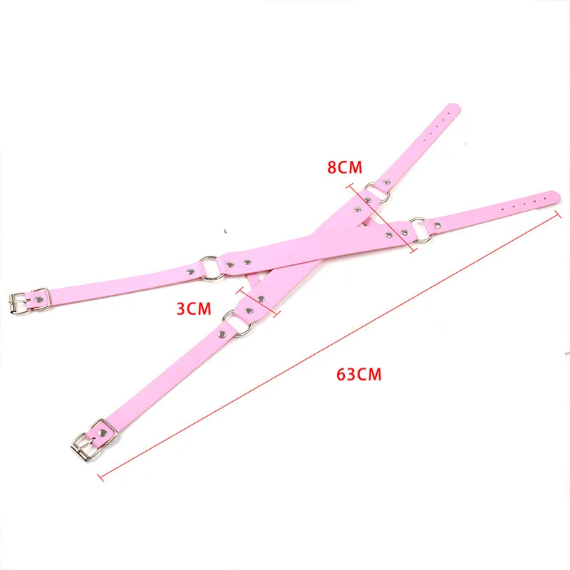 Role Play Punk Simple Personality Cross Fun Blindfold Party Masquerade Men Women Game Decorative Cosplay Blindfold Fashion Mask