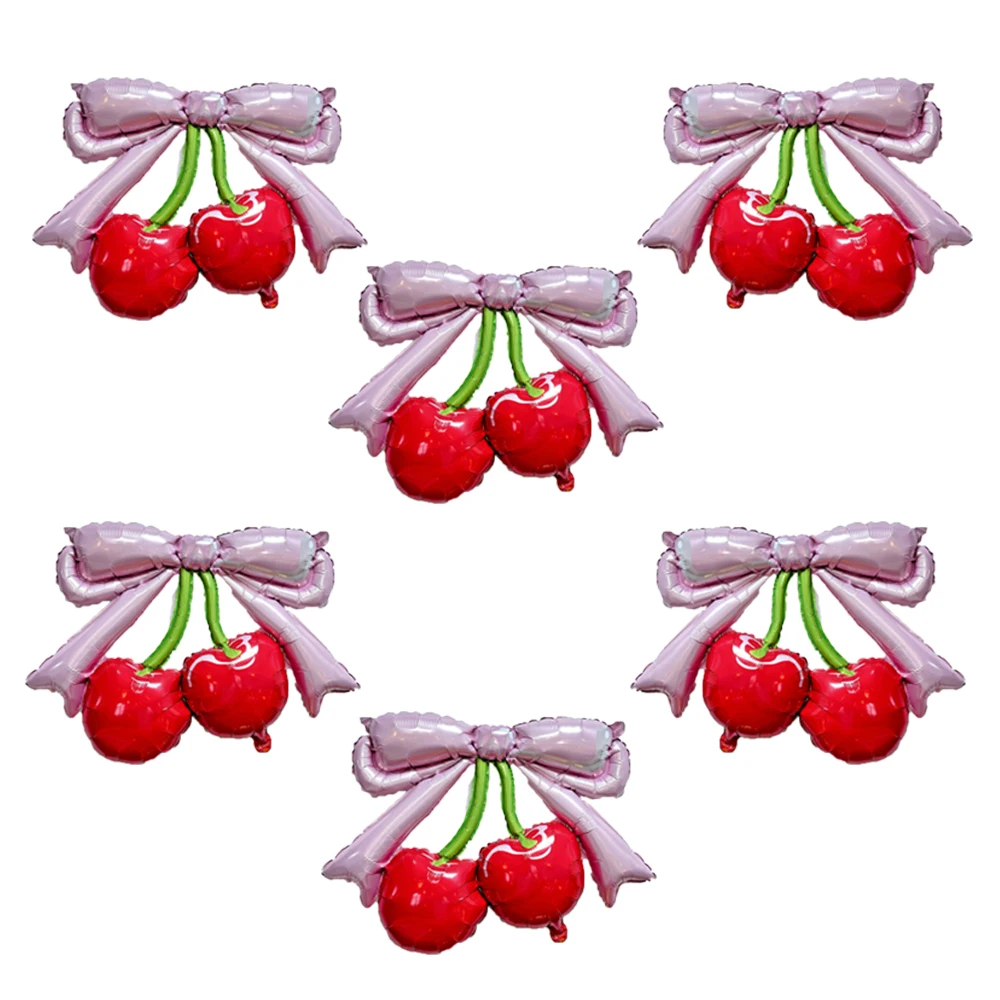 1/2 قطعة بالون الكرز الوردي الكرز الفاكهة فيول بالونات الفتيات حفل زفاف وعيد ميلاد زينة استحمام الطفل لوازم الاطفال الهدايا #1