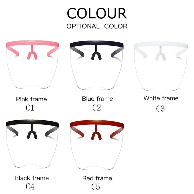 Rexxar 2020 New Fashion Sunglasses Women Men Brand Design Goggle Sun Glasses Big Frame Shield Visor Men Windproof Glasses UV400