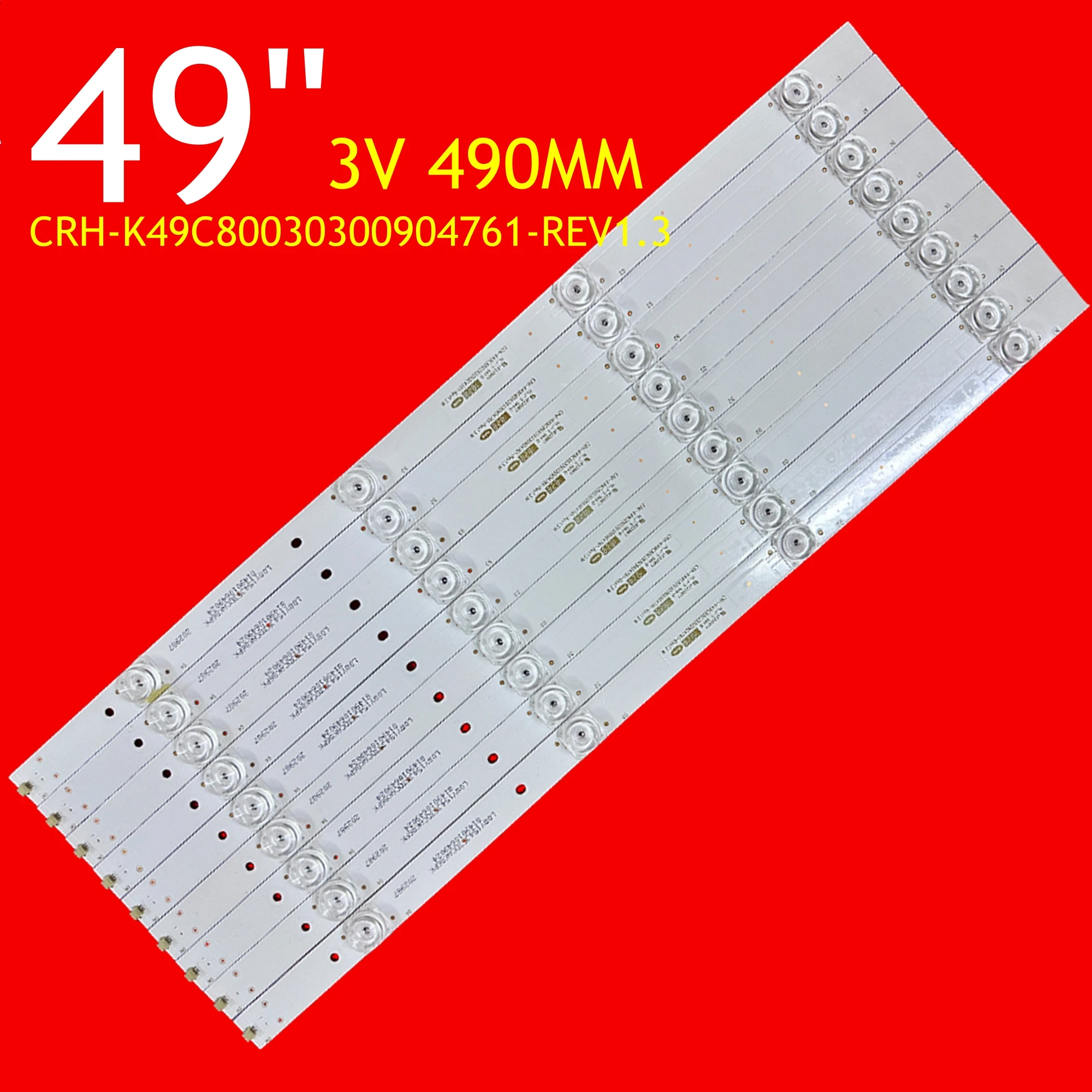 LED Backlight Strip For 49BU5700  SY49091T CRH-K49C80030300904761-REV1.3
