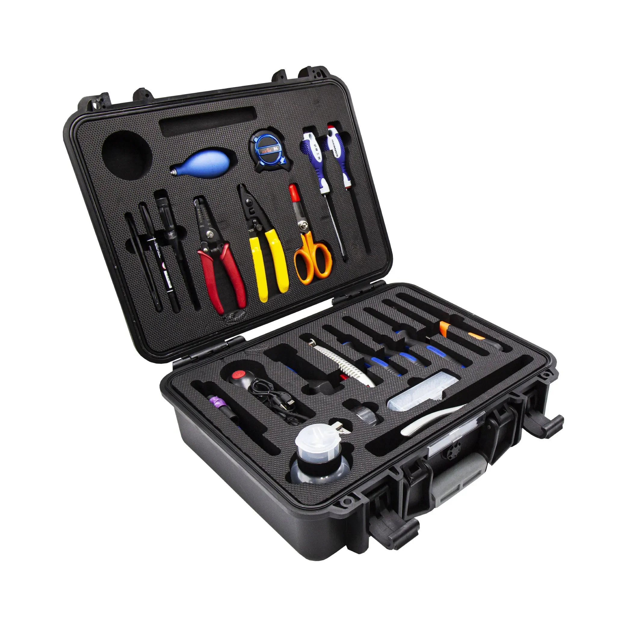 

Professional equipment fiber optic tool box ftth tool kit fiber installation tools