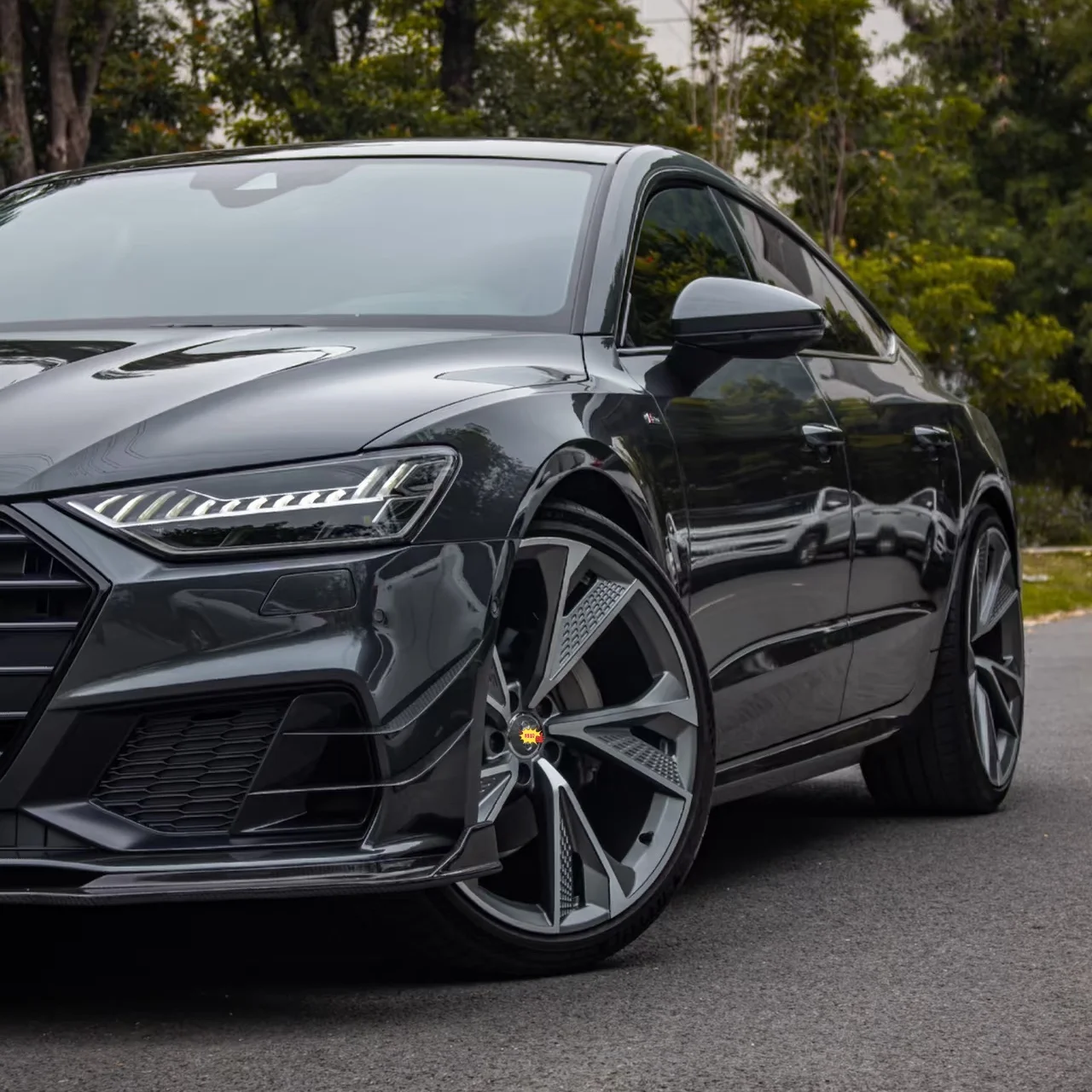 *forPopular Dragon Scale Blade Forged Wheels for Audi C7/C8/A7, 18, 19, 20, 21, 22, 23, 24 Inch, 5x112 PCD Customization