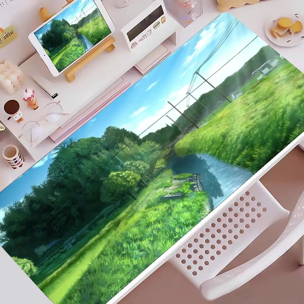 

Rural Scenery Mouse Pad Nice HD Mousepad Pad Extended Gaming Keyboard LargeMousepad 90x40cm XXL Gamer Mousepad