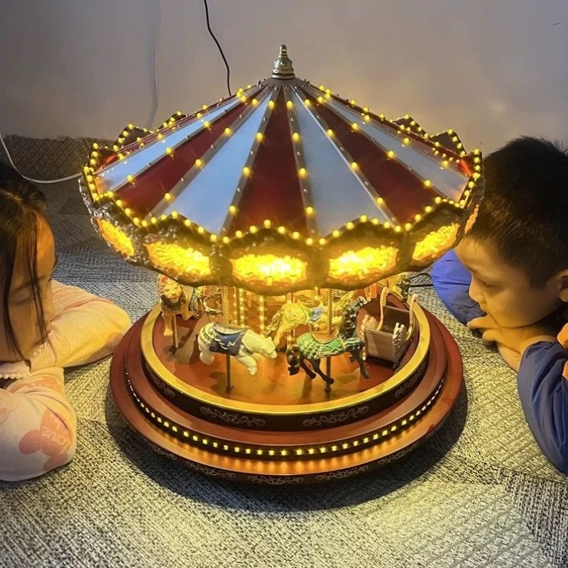

Carousel Music Box Music Box Premium Ornament Birthday Gift