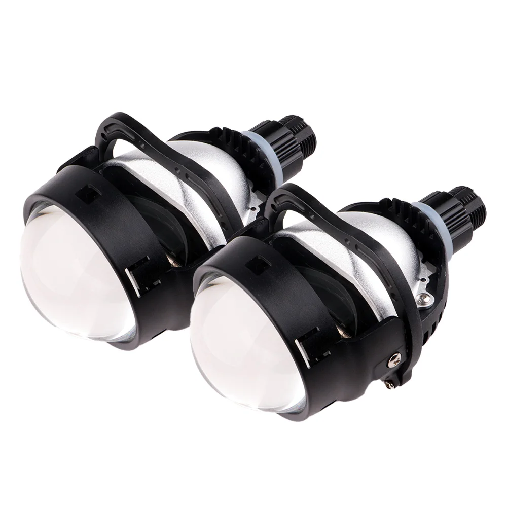 High Power 2.5 Dual Light Emitting Diode Projector Lens Headlight 12v/Application Control Color Projector