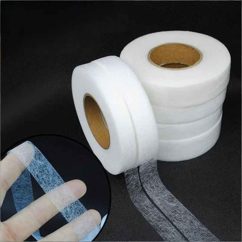 

Iron On Hemming Tape Self Adhesive Hot Melt Double Sided Tape for Pants Jean Clothes Hat Length Alteration
