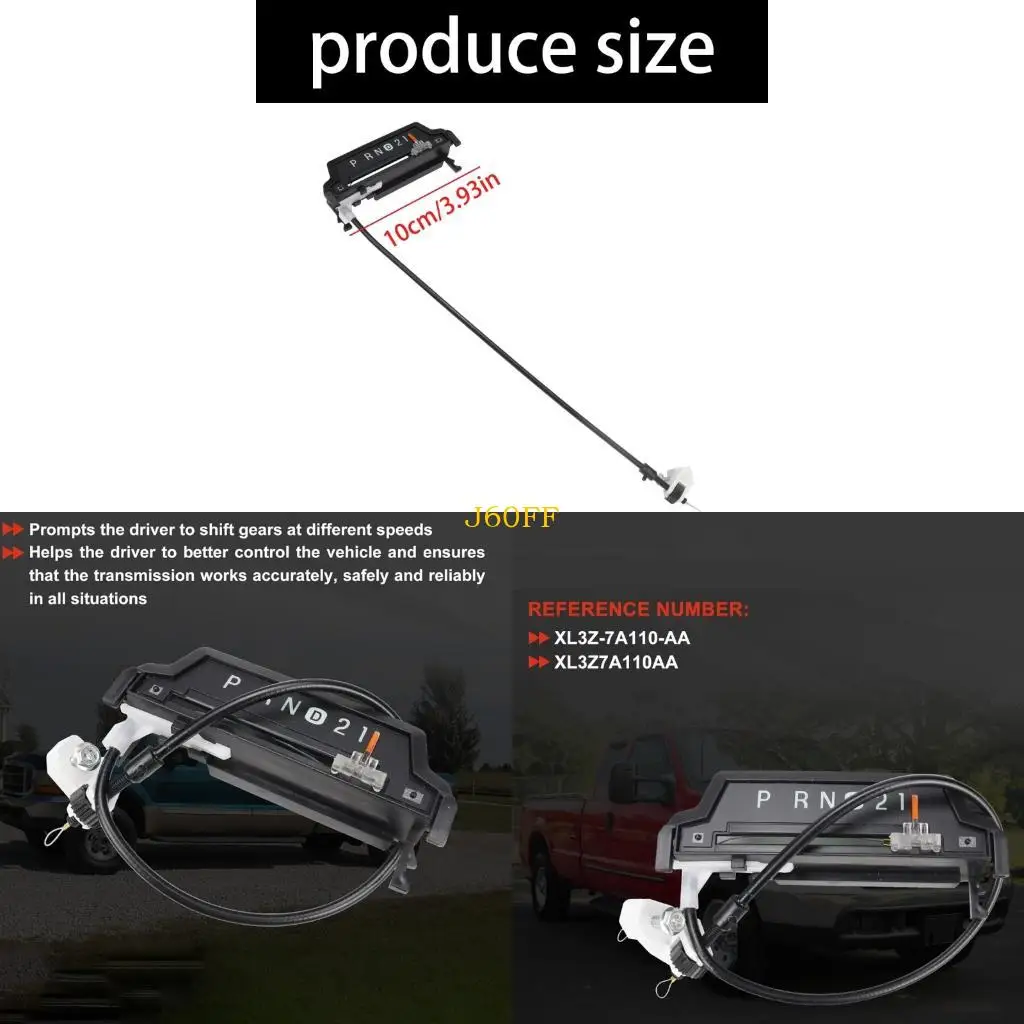 

J60F Advanced Shifting Cable Enhancing Stability Under Load Quick Installation Suitable For F250 Transmission Parts