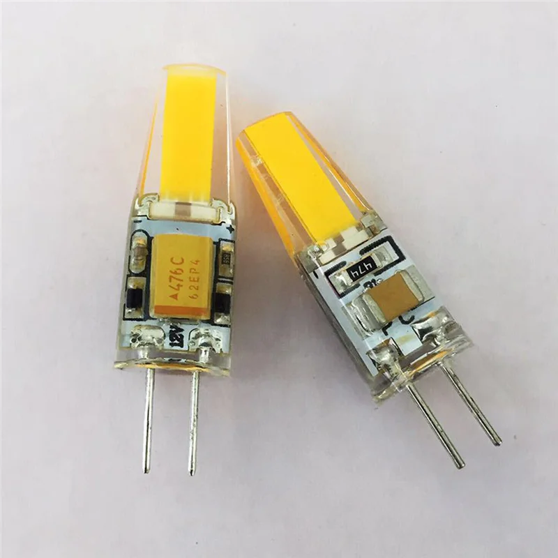 AD23-10PCS Mini G4 LED COB Lâmpada 3W Luzes de vela Substituir 30W 40W Halogênio para lustre Spotlight