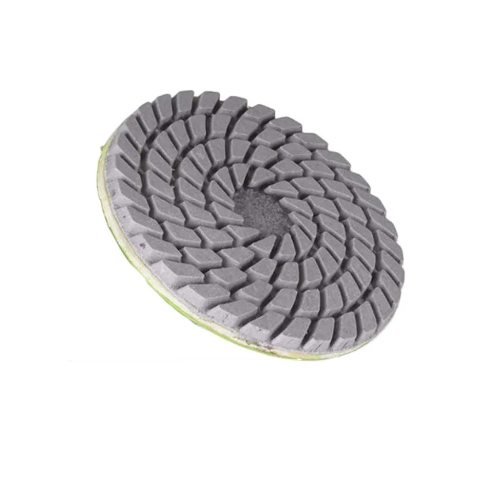 Marble Grinder Wheel 80mm Grinding Disc For Construction Sites Green 150 Grit Precision Corundum Resin Material