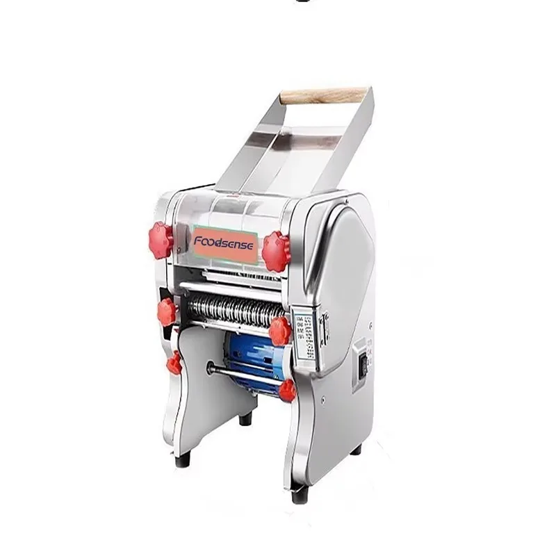 2025Stainless Steel Automatic Electric Noodle Making Pasta Maker Dough Roller Noodle Cutting Machine Dumpling  Noodle Cutter