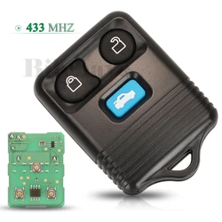 jingyuqin 433MHz For Ford Transit MK6/Connect 2000 2001 2002 2003 2004 2005 2006 Remote Car Key 3 Buttons Fob Replacement