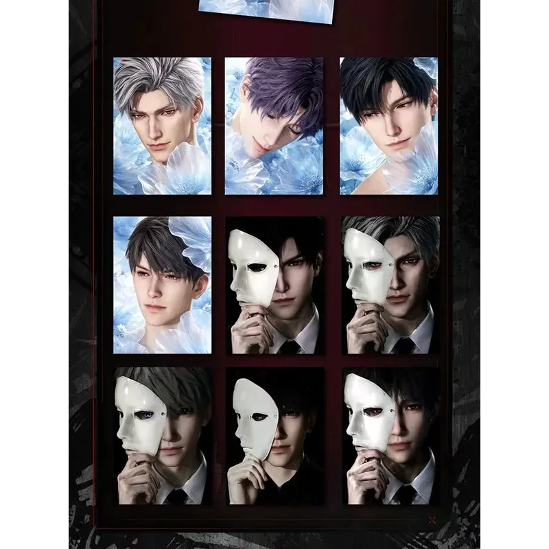 Love and Deepspace Husbando Collectible Xavier Zayne Sylus Character Game Trading Cards ACG Trendy Birthday Party Gifts