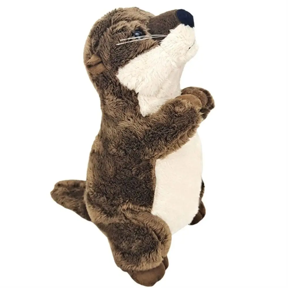 

Cartoon 20cm Bedtime Friend Simulation Boys And Girls Standing Real Life Otter Otter Doll Otter Stuffed Animal Otter Plush Toy