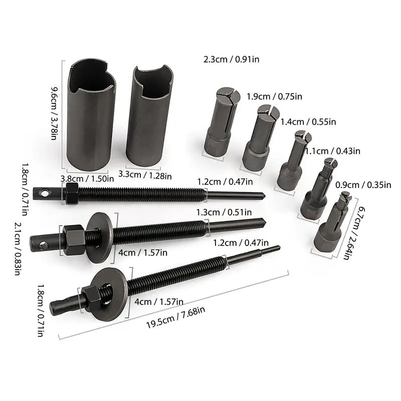 Motorcycle Bearing Removal Tool Motorcycle Inner Bearing Extractor Car Repair Tool For Motorcycle Battery Car SUV Bike Battery