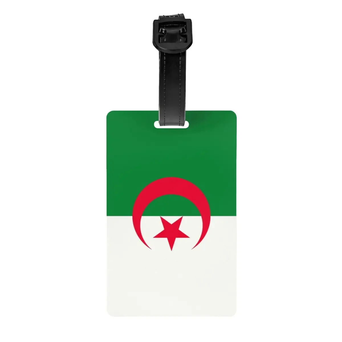 Algeria Flag Luggage Tags for Suitcases Funny Printed Baggage  Privacy Cover ID Label