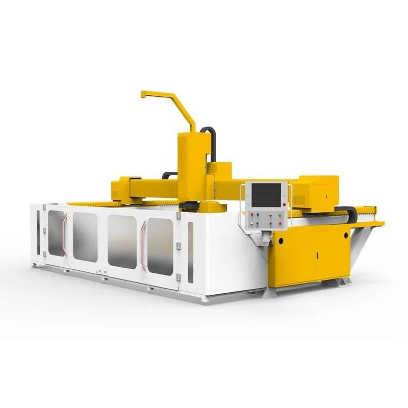 5+1 5 Aixs Bridge Saw Type Cnc Stone Cutting Machine for Marble Granite Quartz Kitchen Countertop