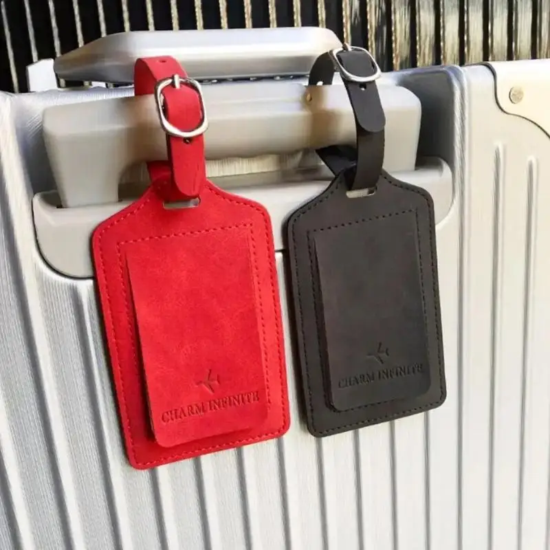 Waterproof Luggage Tag Soft Bendable Material Name ID Address Tag Strap for Travel Cruise Luggage Backpack