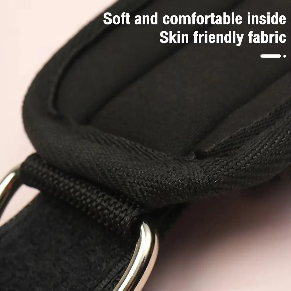 1 Pair Adjustable Fitness Training Ankle Buckle Ankle Guard Compression Adjustable Fitness Ankle Straps Double Foot Strap