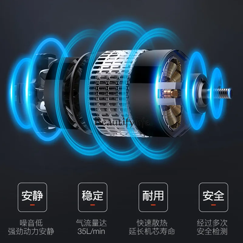 Car wireless vacuum cleaner for both wet and dry purposes