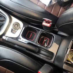 ABS Console Central Front Water Cup Holder Decoration Panel Cover Trim For Suzuki Vitara Escudo 2015-2021 Interior Accessories