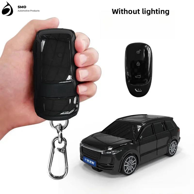 

For Ideal One Key Cover With Light Car Keyfob Car Model Key Protector Car Accessories Creative Personalized New