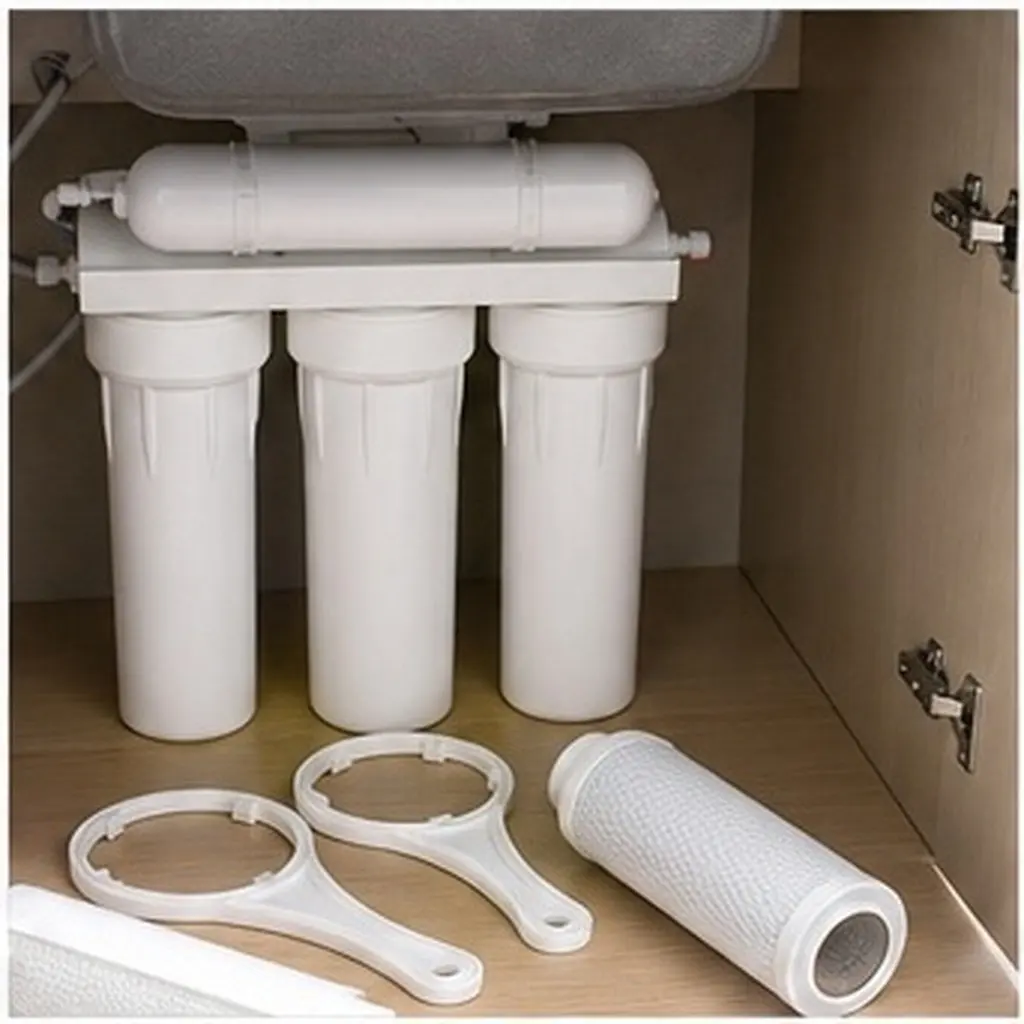 4Pcs Heavy Duty Plastic Filter Cartridge Wrench for Ro Under Sink Water Purifier Housing Spanner Universal 10 Inch