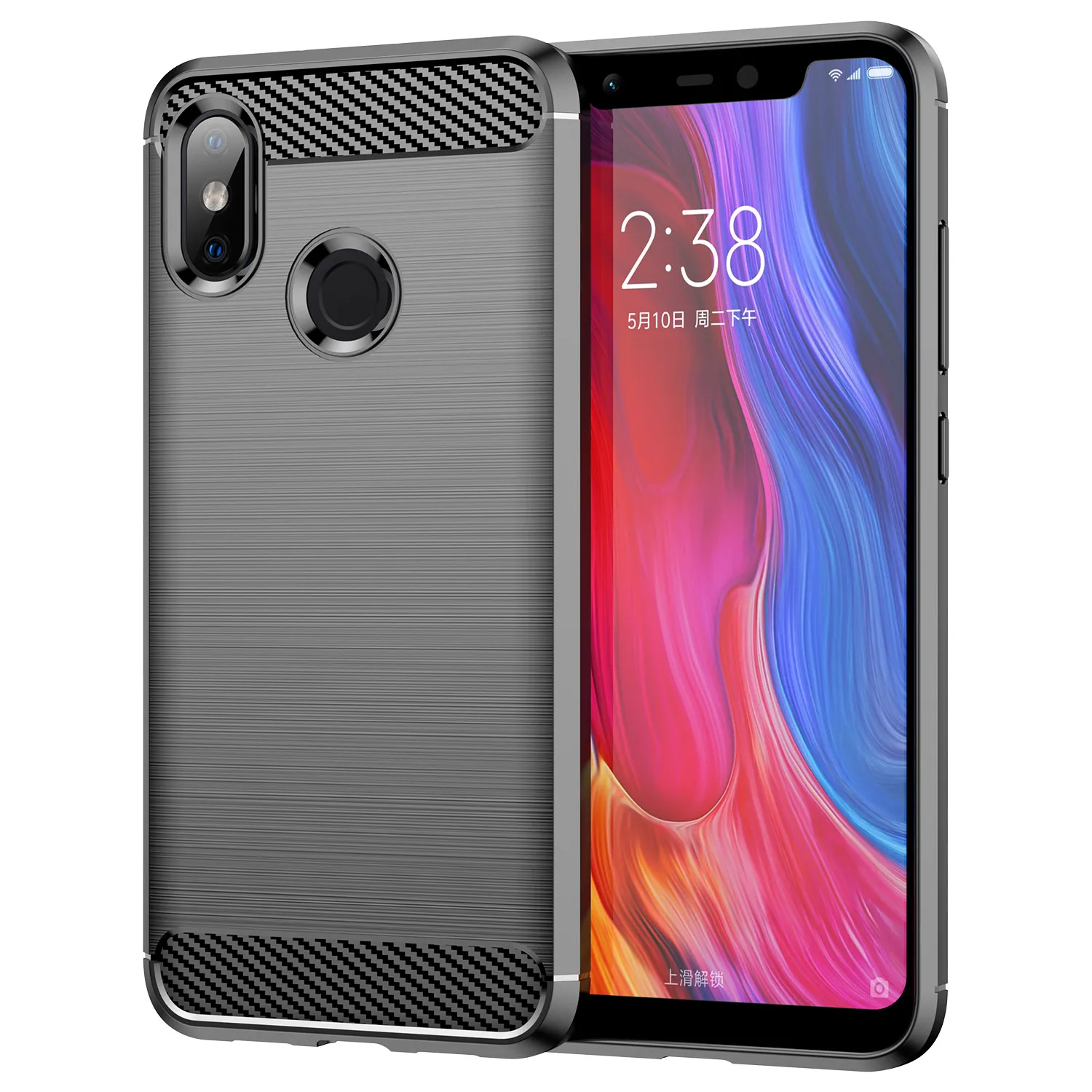 Shockproof Case For xiaomi 8 Mi8 Mi 9 lite Mi 9t pro Mi CC9 Pro cc9e Carbon Fiber Cover for mi 8se 9pro 5g mi9se Silicone Cases