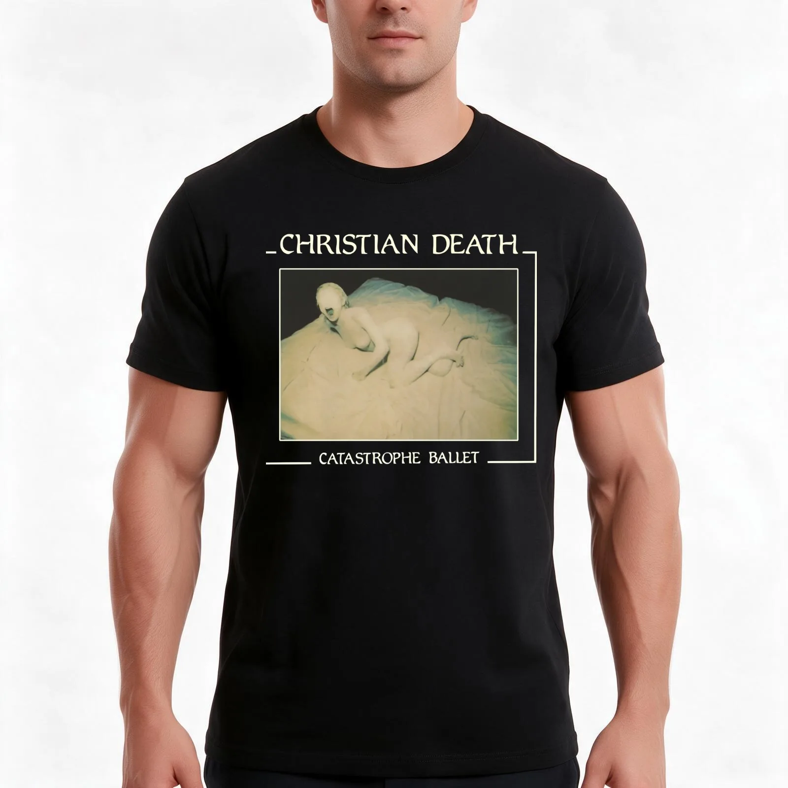Christian Ballet For Fans T-Shirt, Summer Casual Cotton Tee, Oversized Streetwear Tops, Vintage Graphic Print, Unisex Men Women
