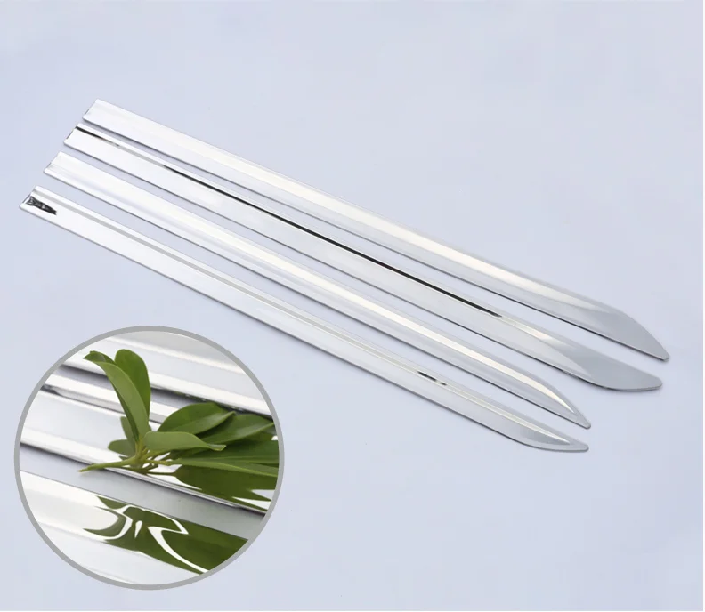 For Toyota Alphard/ Vellfire 30 series 2016-2019 ABS Body Door Side Skirt Accent Moulding Sticker Trim Car Accessories Styling