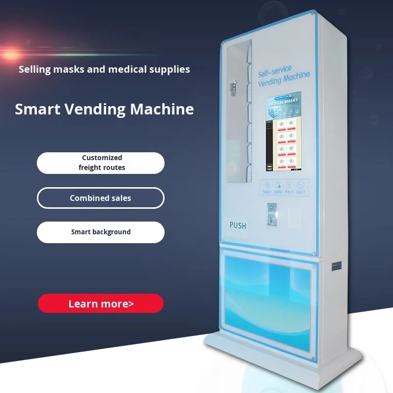 

Automatic Vending Machine Beverage Snack Machine Hotel Supermarket Small Unmanned QR Code Credit Card Coin Touch Screen