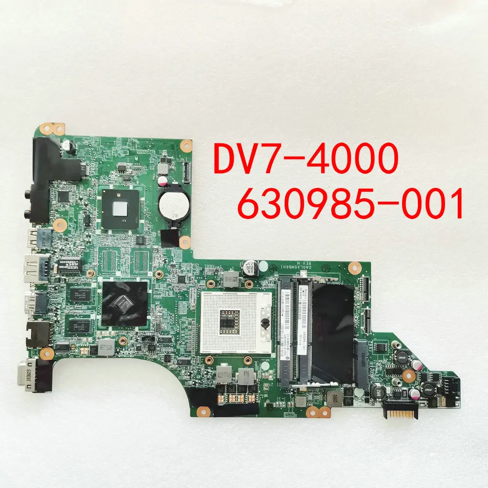 For HP Pavillion DV7-4000 Notebook 630985-001 DA0LX6MB6H1 DA0LX6MB6I0 Laptop Motherboard DV7-4276NR DV7-4283CL DV7-4285DX