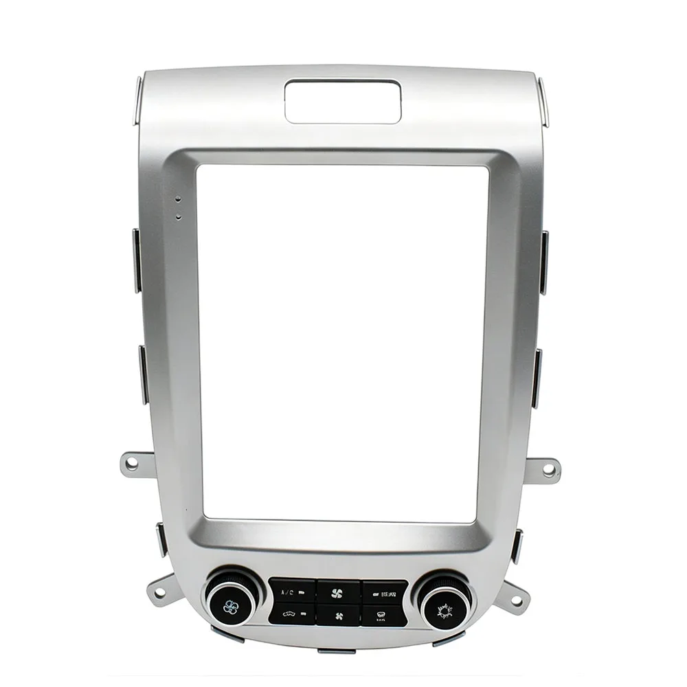 9.7 Inch For Tesla Vertical Screen Fascia For Hyundai Santa Fe 2006-2012 ABS Dash Kit Frame