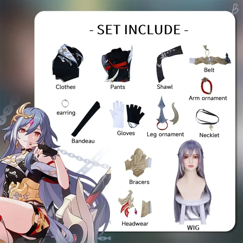 Herrscher of Sentience Cosplay Fu Hua Costume Honkai Impact 3 Carnival Uniform Wig Anime Halloween Costumes Women Game