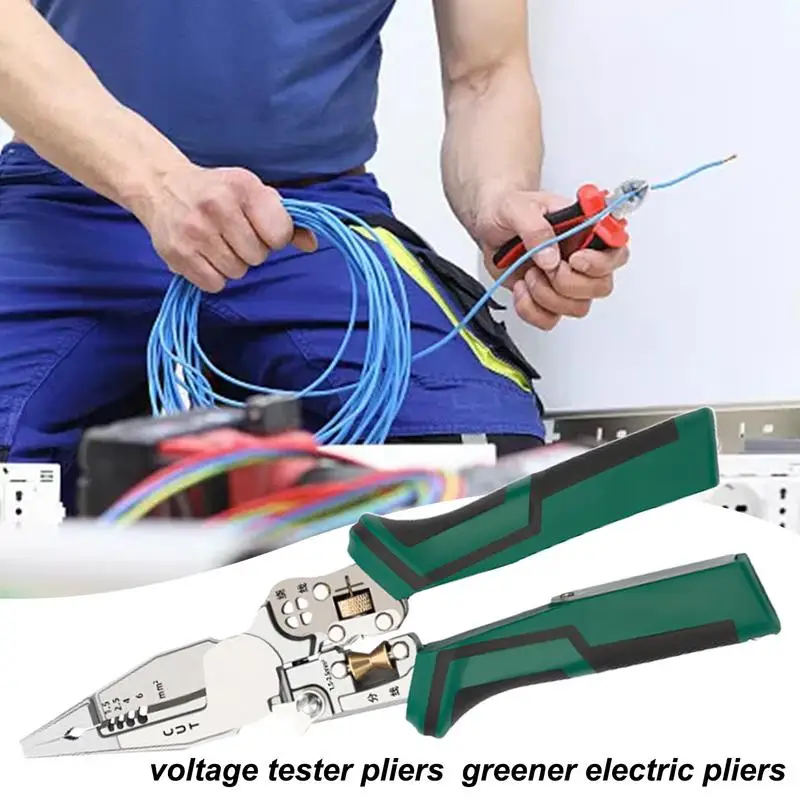 Wire Stripper Plier Multifunctional Plier Stripper For Electrical Cable Wire Cutter Tool For Electrician Maintenance Wire
