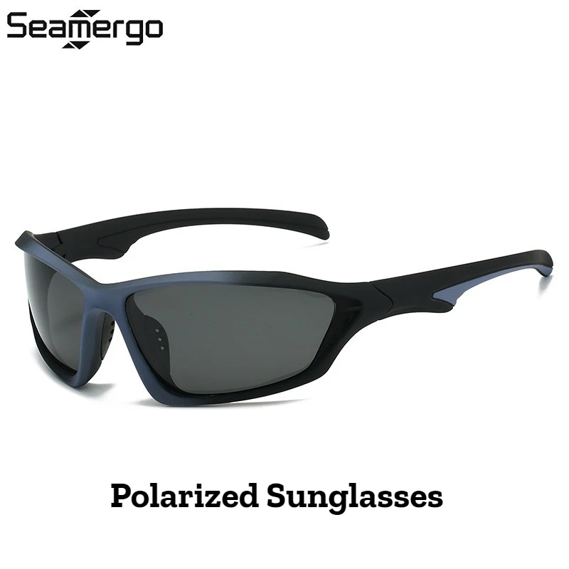 

SEAMERGO New Outdoor Polarized Sunglasses Men's Women's Fashion Ultra-light Driving Glasses Sports Simple Windproof Sunglasses