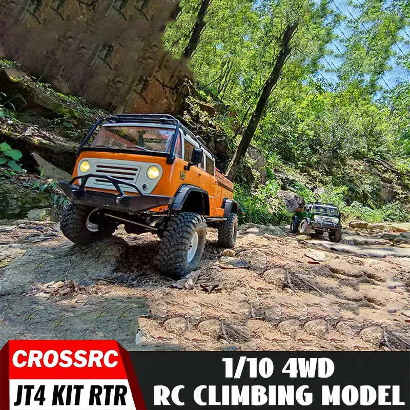 

Crossrc Emo Jt4 1/10 RTR Simulates A Climbing Car Electric 4WD Crawler Off-road Vehicle Rc Model Car Differential Lock Function