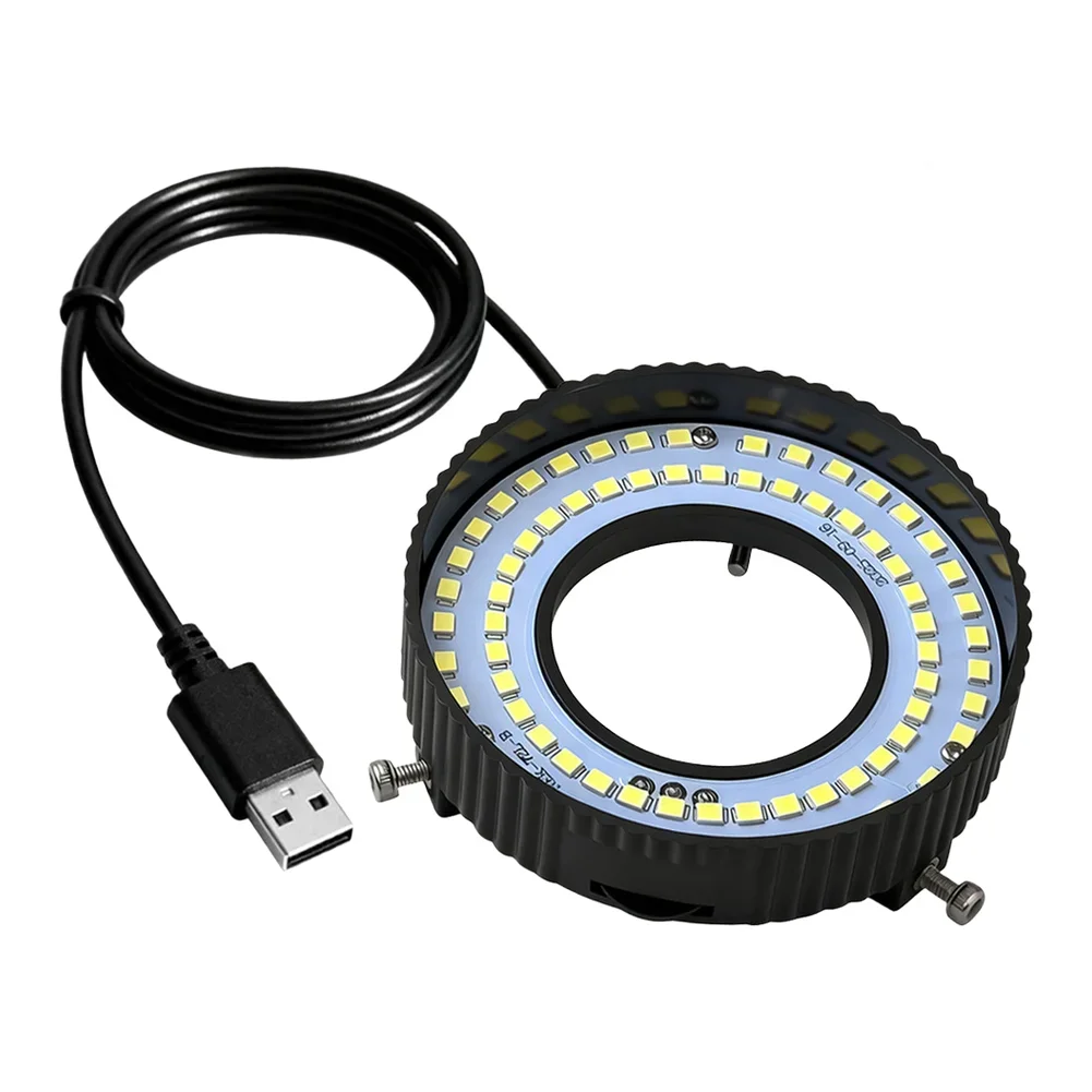 1pc Fill Light Digital Microscope With Adjustable LED Light High-Definition Imaging For Mobile Phone Repairs Industrial