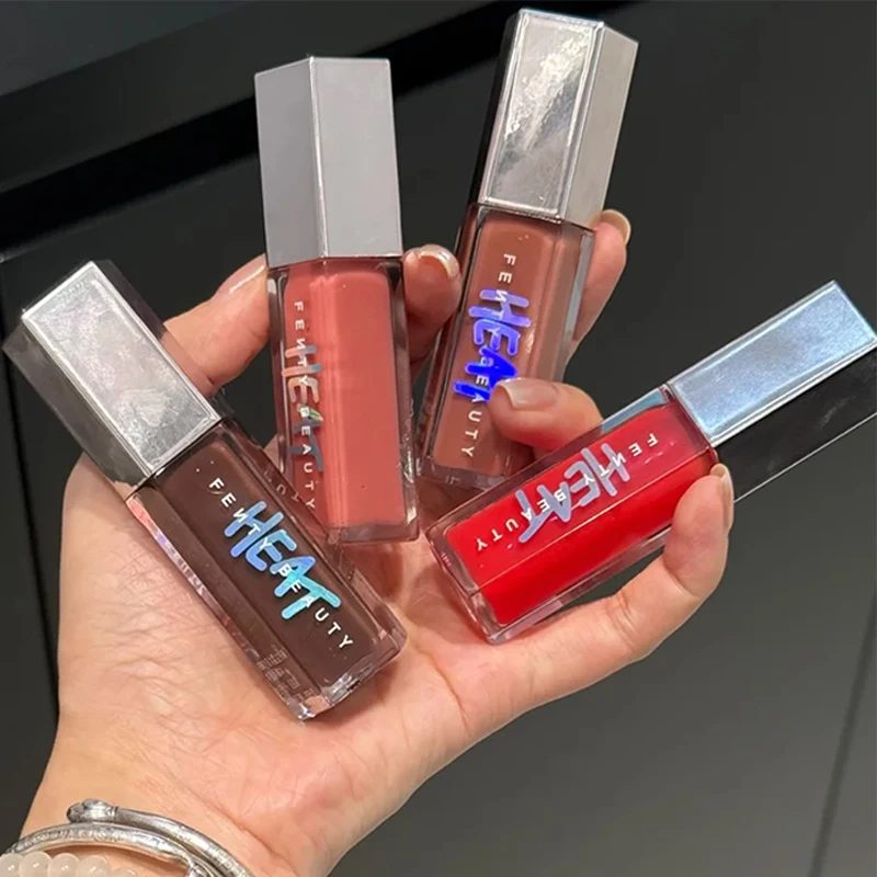 Make-up Matte Two Color Highlight 3D Diamond Streamer Powder Gloss Lip Glaze Multi Color Moisturizing Shiny Lip Gloss Cosmetics