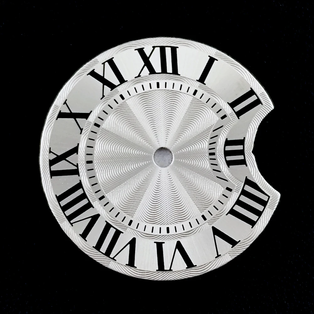 NH05 dial ladies' automatic watch 25mm custom logo dial Roman numeral dial suitable for NH05 movement watch accessories