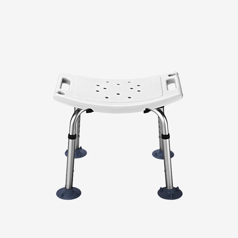 

Wholesale Adjust Height Shower Chair Bath Stool for the Elderly Aluminum Lightweight Disabled Bath Chair