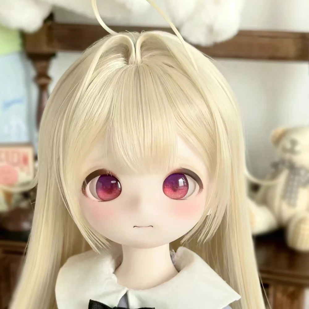 New 1/4 BJD Doll Anime Head No Makeup Resin DIY Doll Head Without Makeup Doll Accessories BJD Toys