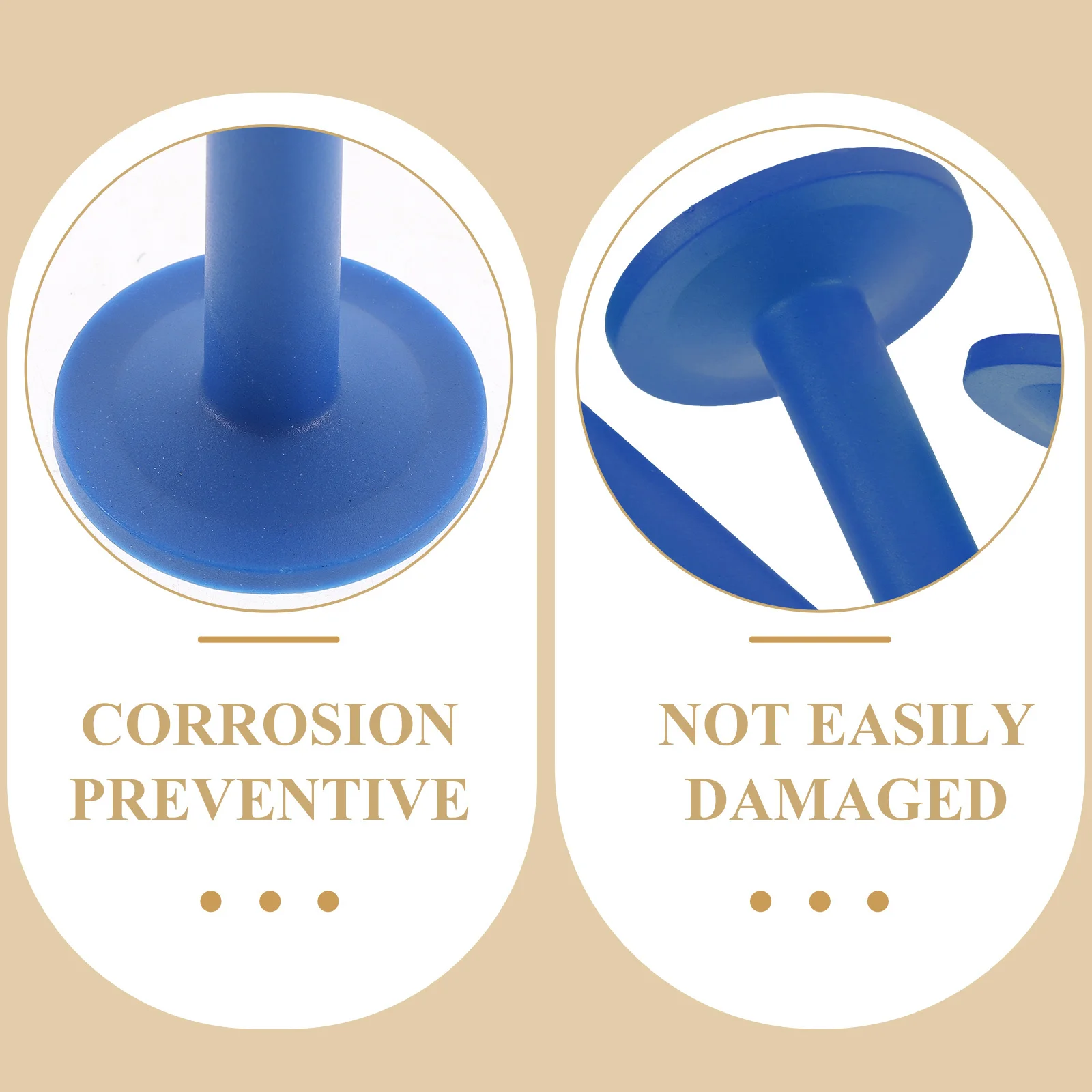 

12Pcs Cymbal Sleeves Plastic Drum Accessories Sturdy Corrosion Resistant Different Heights Stylish Performance Enhancing