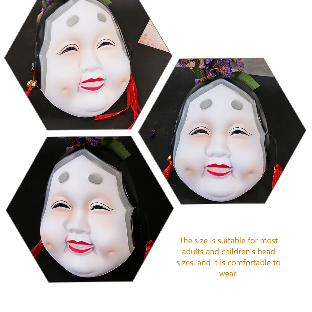 Makeup Mask Miss Masquerade Party Props Plastic for Girl Cosplay Costume Accessories
